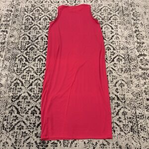 Eileen Fisher Dress Women's Size XS X-Small Sleeveless Maxi Hot Pink